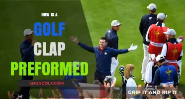 Golf Claps: Etiquette and Technique