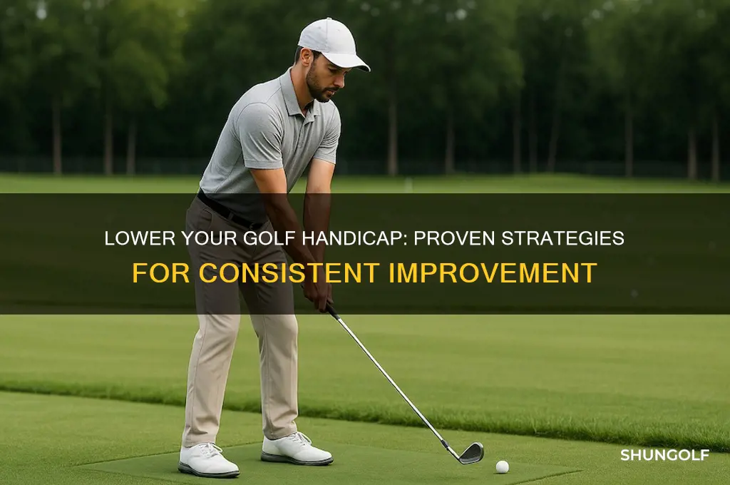 how is a golf handicap lowered