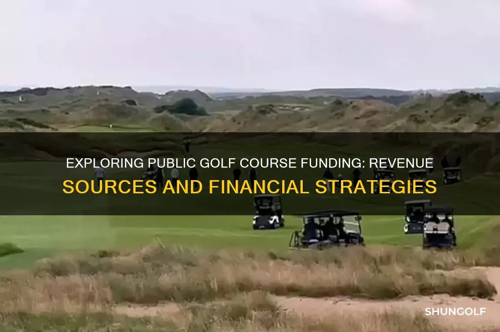 how is a public golf course funded