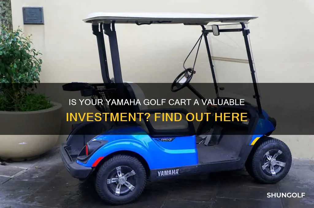 how is a yamaha golf cart worth