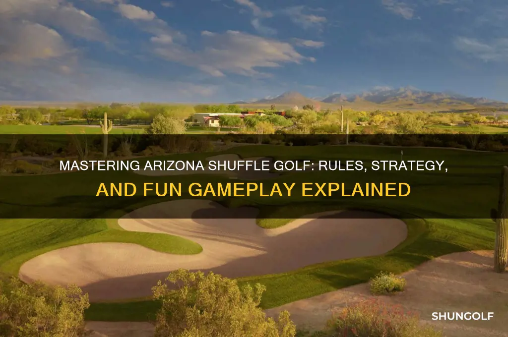 how is arizona shuffle golf played