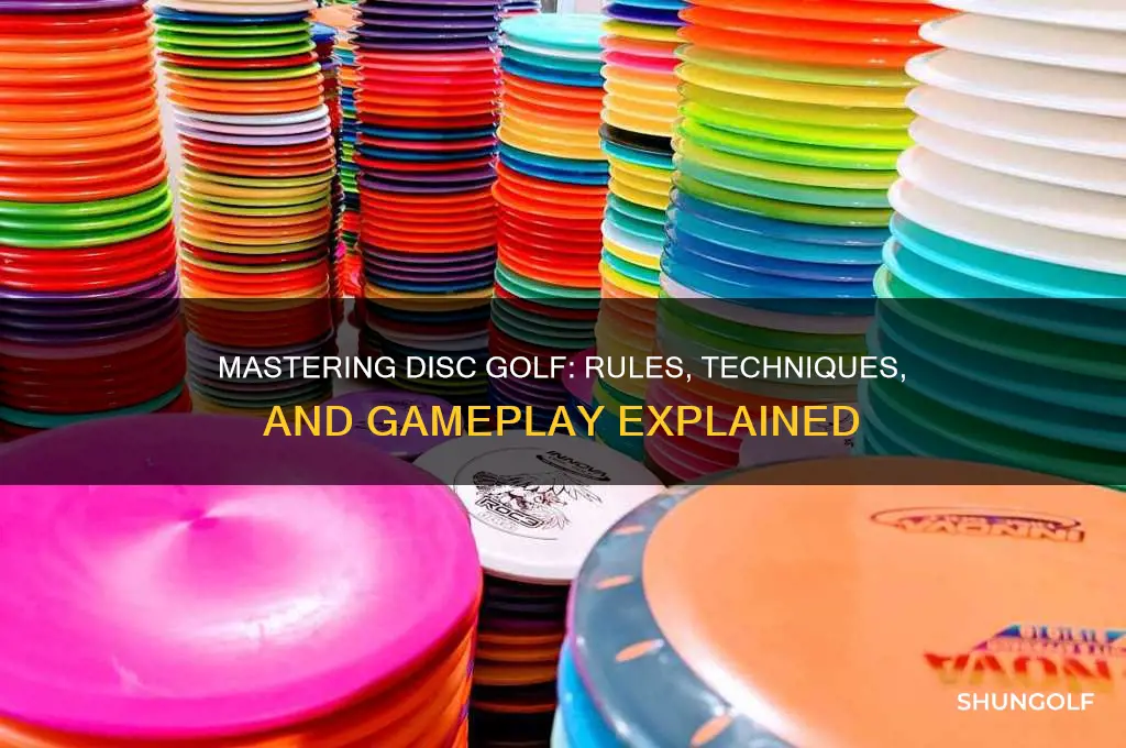 how is disc golf played