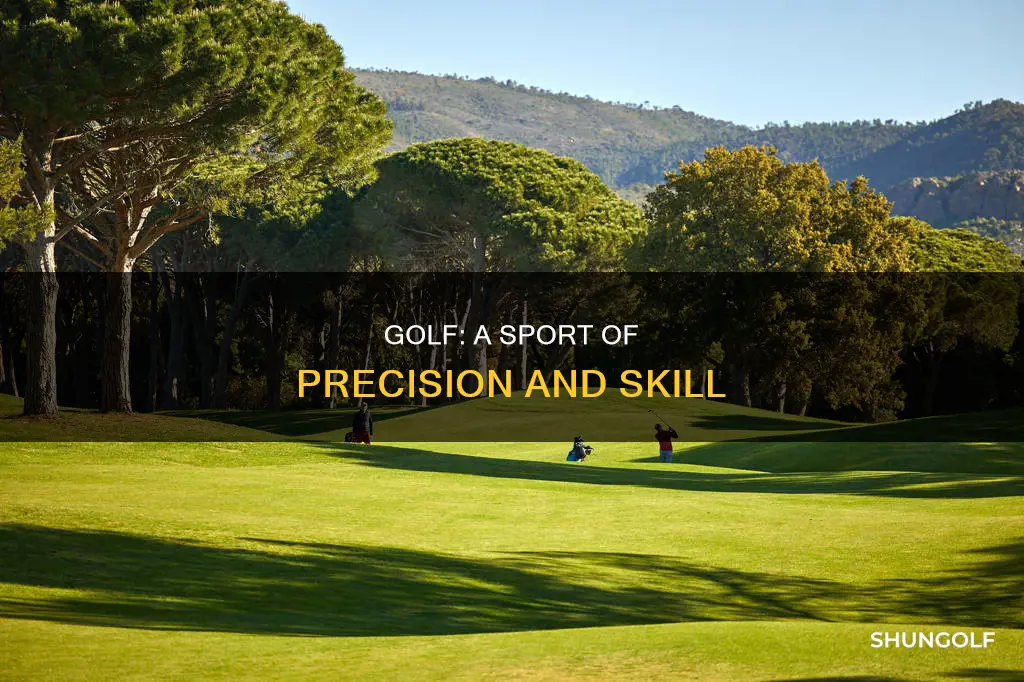 how is golf a spoty