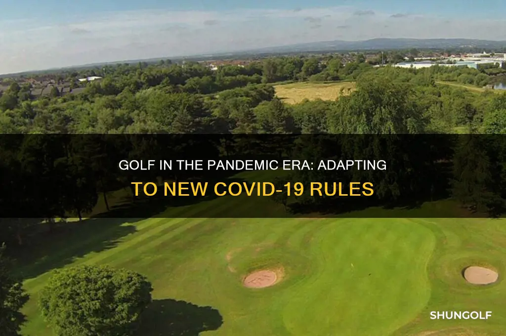 how is golf affected by new covid rules