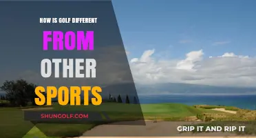 Golf's Unique Charm: How It Stands Apart from Other Sports