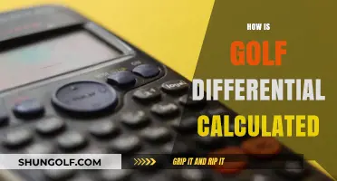 Golf Differential Calculation: Understanding the Scoring System