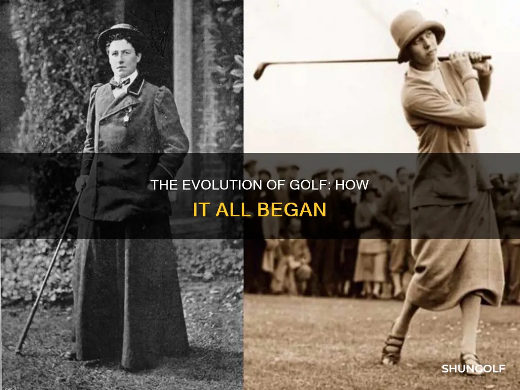 how is golf formed