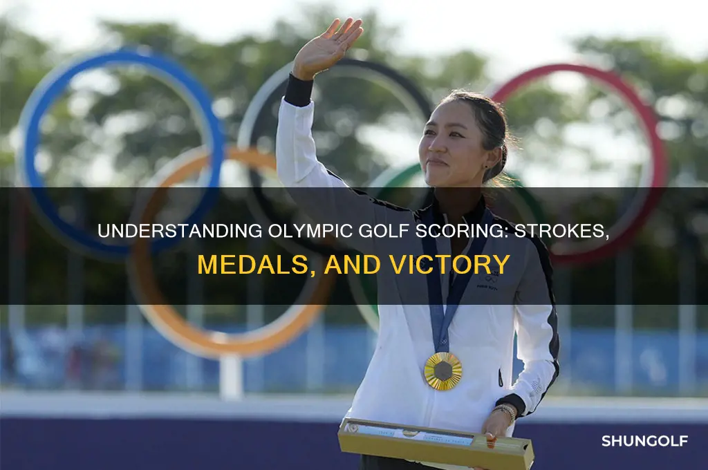 how is golf in the olympics scored