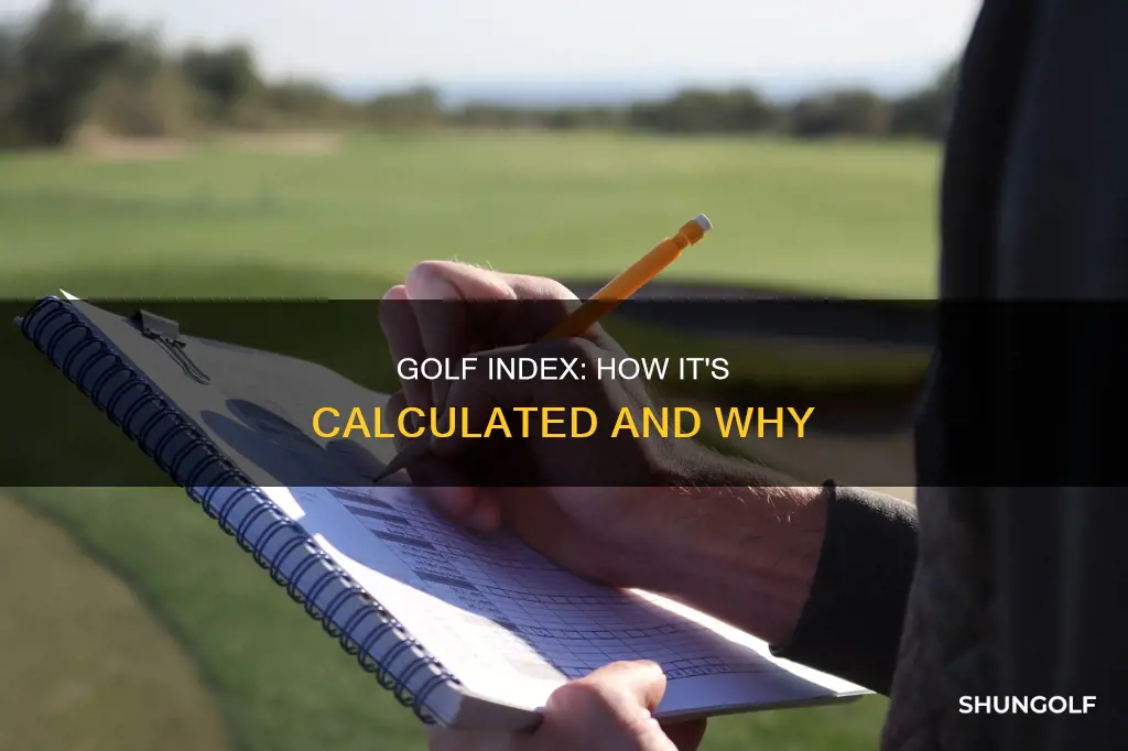 how is golf index established