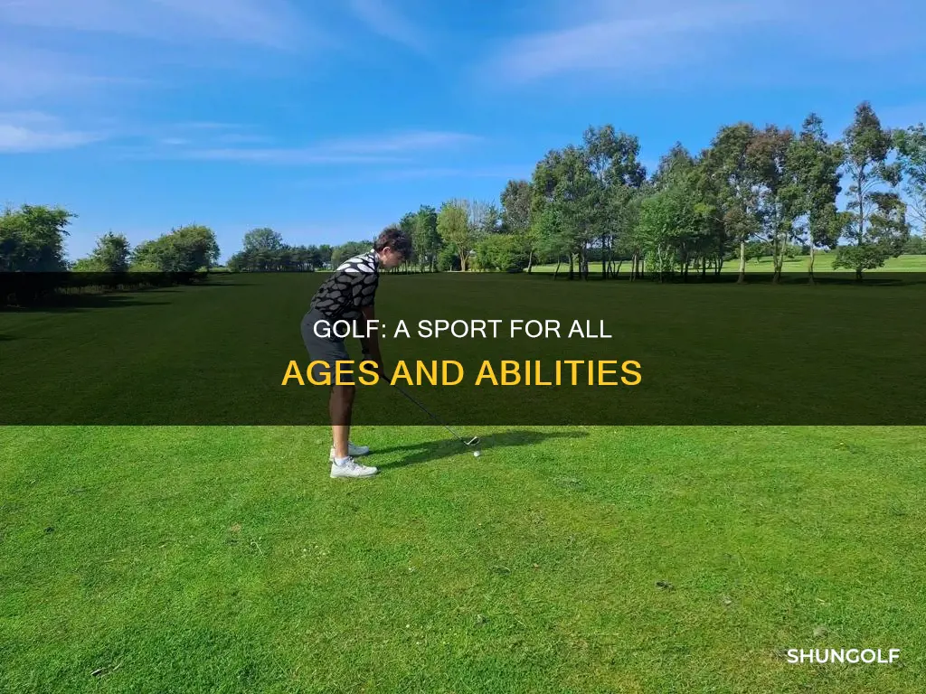 how is golf versatile