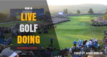 Exploring the Current State and Popularity of Live Golf Events