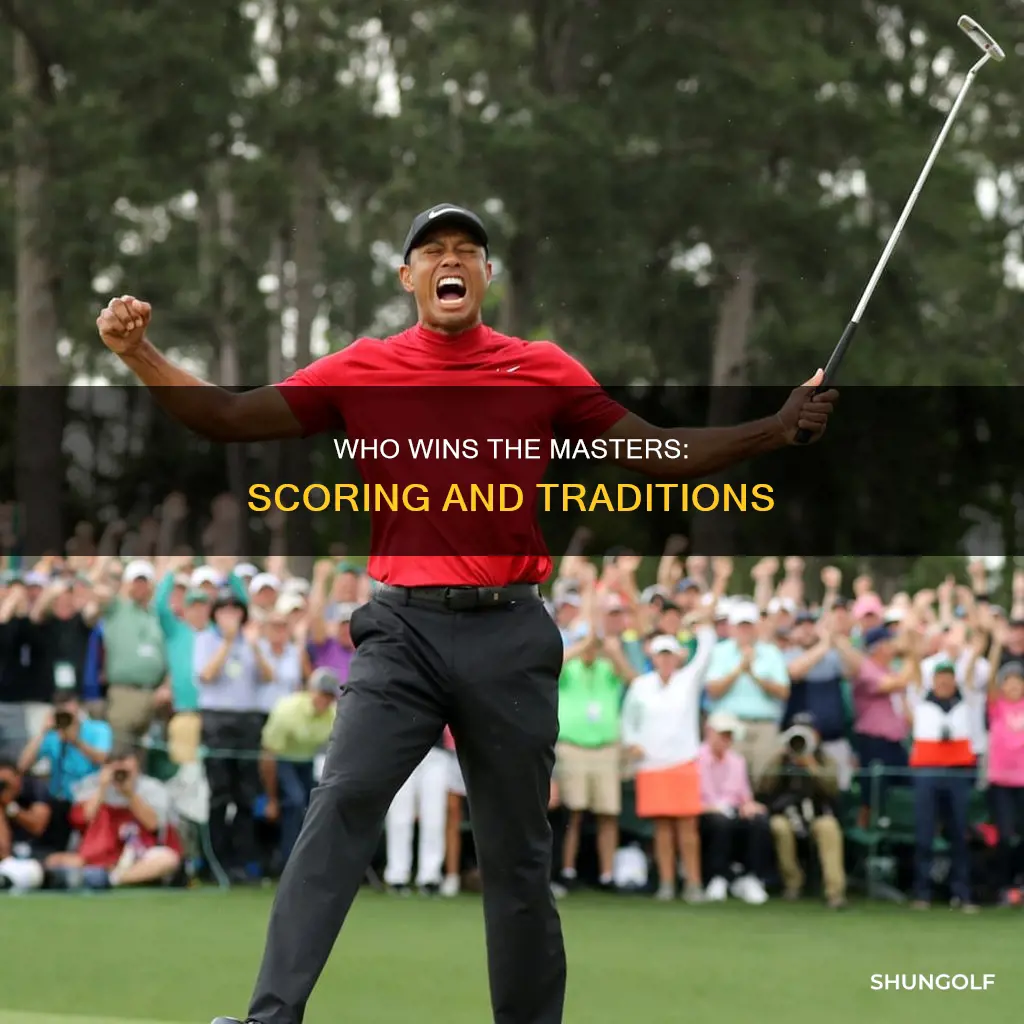 how is masters golf winner determined