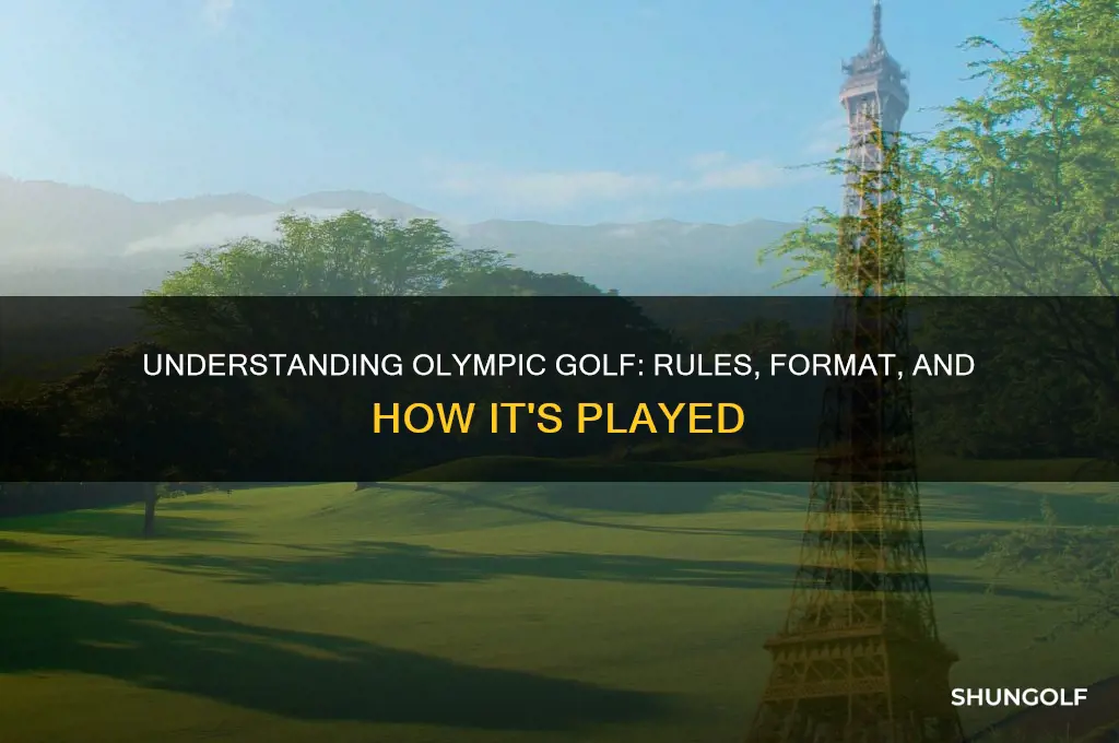 how is olympic golf played
