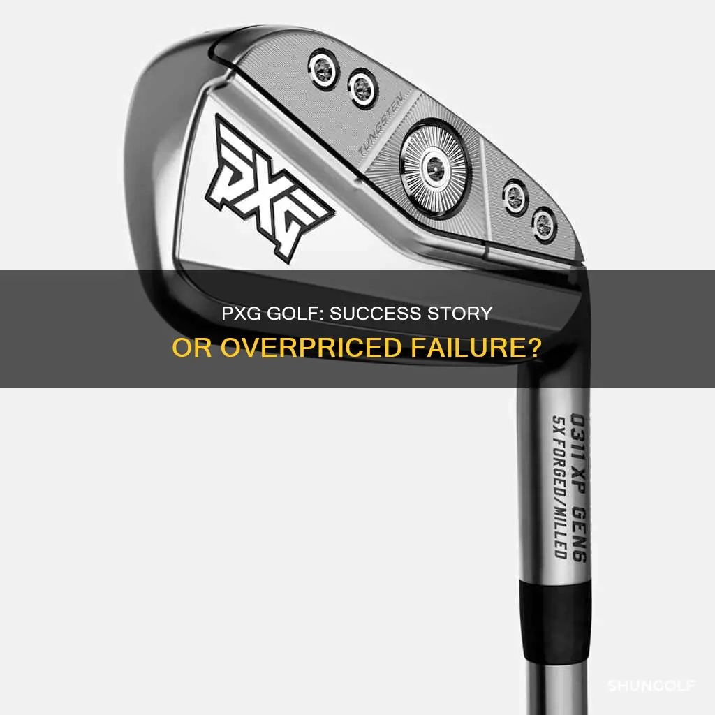 how is pxg golf doing