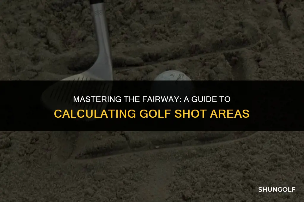 how is shot area calculated golf