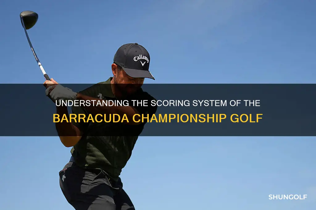 how is the barracude championship golf scored
