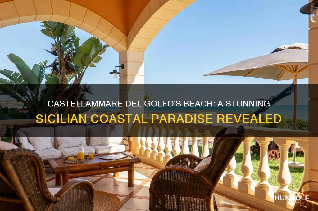 how is the beach at castellammare del golfo