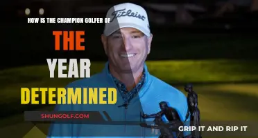 How the Champion Golfer of the Year is Determined