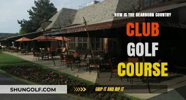 Exploring the Dearborn Country Club Golf Course: A Comprehensive Review