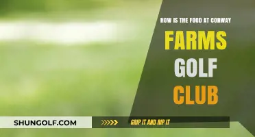 Conway Farms Golf Club: A Culinary Review of the Menu