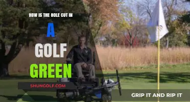 Mastering the Art of Cutting the Perfect Hole in Golf Greens