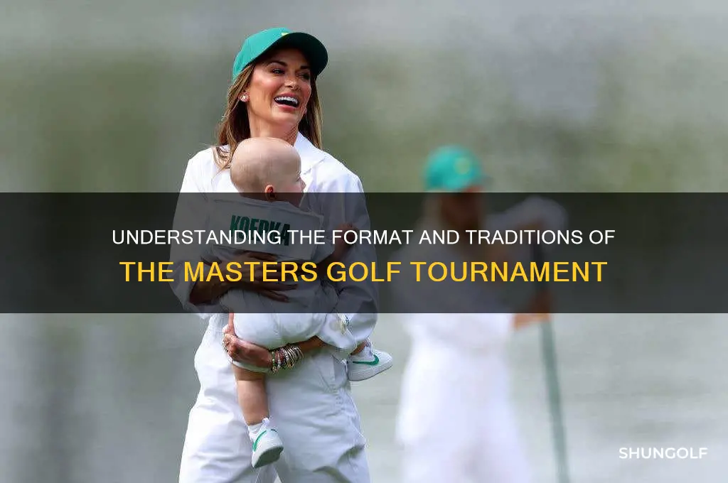 how is the masters golf tournament played