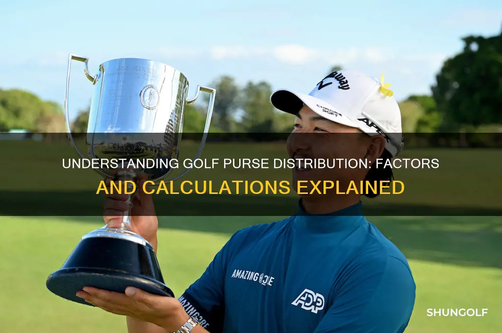 how is the purse determined in golf