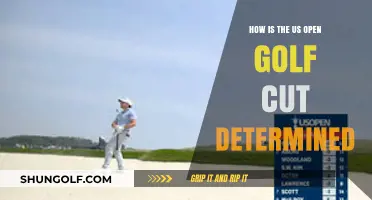 Understanding the US Open Golf Cut Determination Process