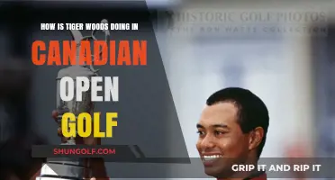 Tiger Woods' Performance Update at the Canadian Open Golf Championship
