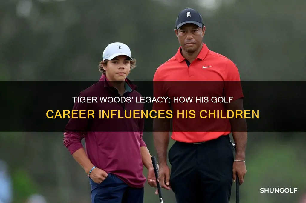 how is tiger woods the golfer children