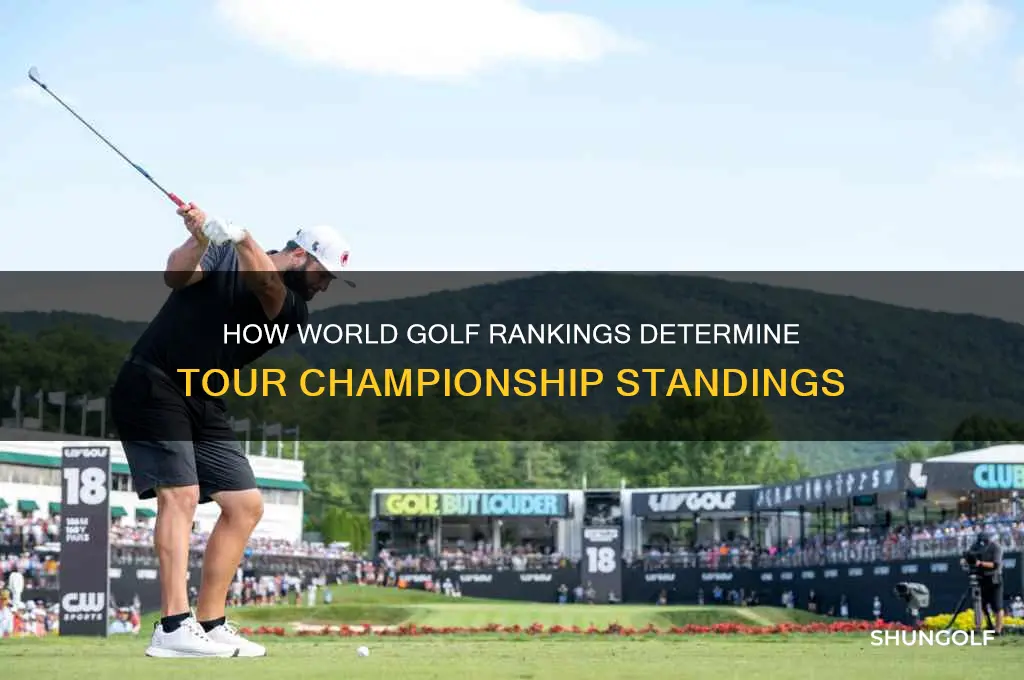 how is world golf ranking going to rank tour championship