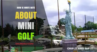 Mastering Mini Golf Notes: Tips for Writing Effective Observations