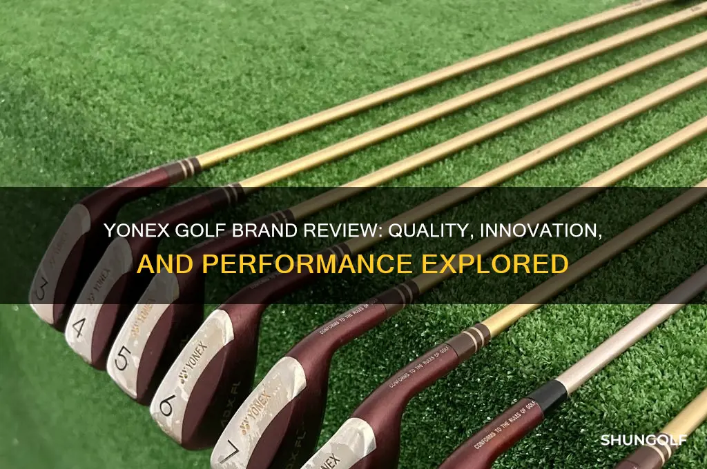 how is yonex as a golf brand