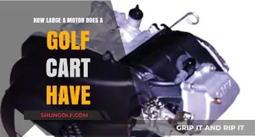 Golf Cart Motor Size: Understanding Power and Performance Requirements