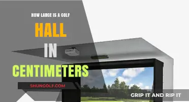 Golf Hall Dimensions: Unveiling the Size in Centimeters