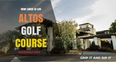 Exploring the Expansive Size of Los Altos Golf Course