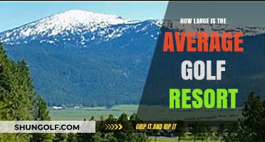 Exploring the Expansive Size of a Typical Golf Resort