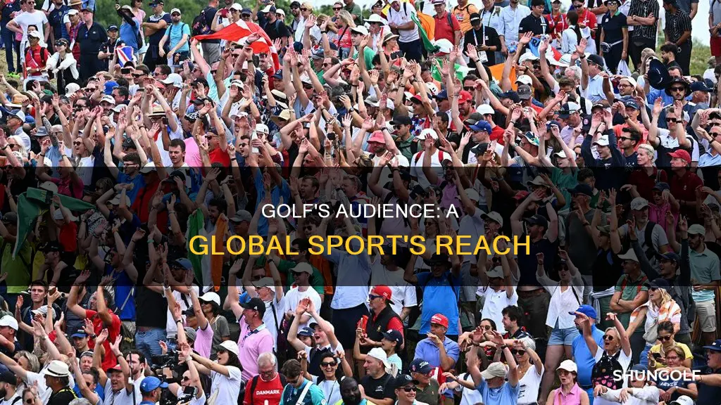 how large is the golf audience