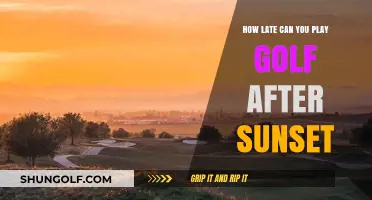 Twilight Tee Times: How Late Can You Play Golf After Sunset?