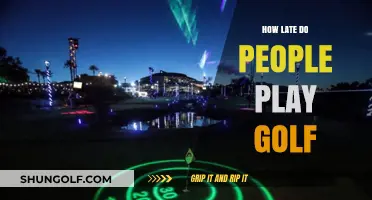 Teeing Off After Hours: Exploring Late-Night Golfing Trends and Habits