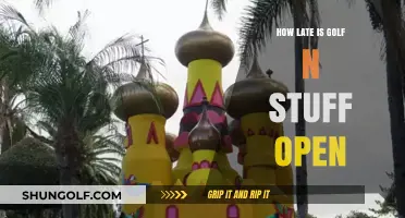 Golf N Stuff Hours: Late-Night Fun and Extended Opening Times