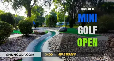 Mini Golf Hours: How Late Can You Play?