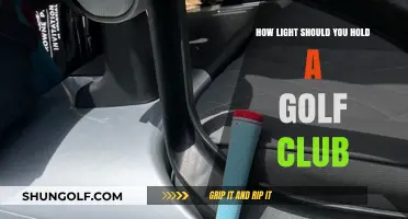 Mastering Your Golf Grip: The Ideal Light Hold for Precision