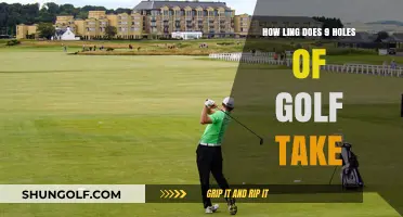 Average Time to Play 9 Holes of Golf: A Quick Guide