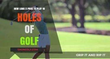 Pro Golfers' Pace: Time to Complete 18 Holes Revealed