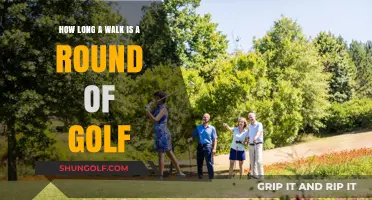 Walking a Round of Golf: Distance, Duration, and Health Benefits