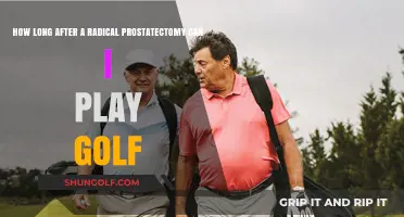 Returning to Golf Post-Radical Prostatectomy: Recovery Timeline and Tips