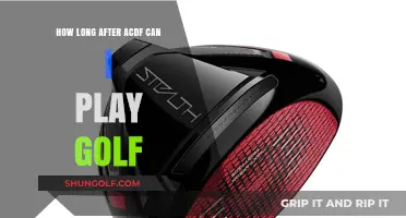 Returning to Golf Post-ACDF Surgery: Timeline and Recovery Tips