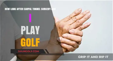 Golf After Carpal Tunnel Surgery: Safe Return to the Course Timeline