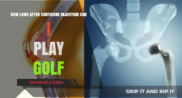 Golf After Cortisone Injection: Safe Return to Play Timeline